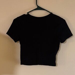 No Boundaries Black Crop Top